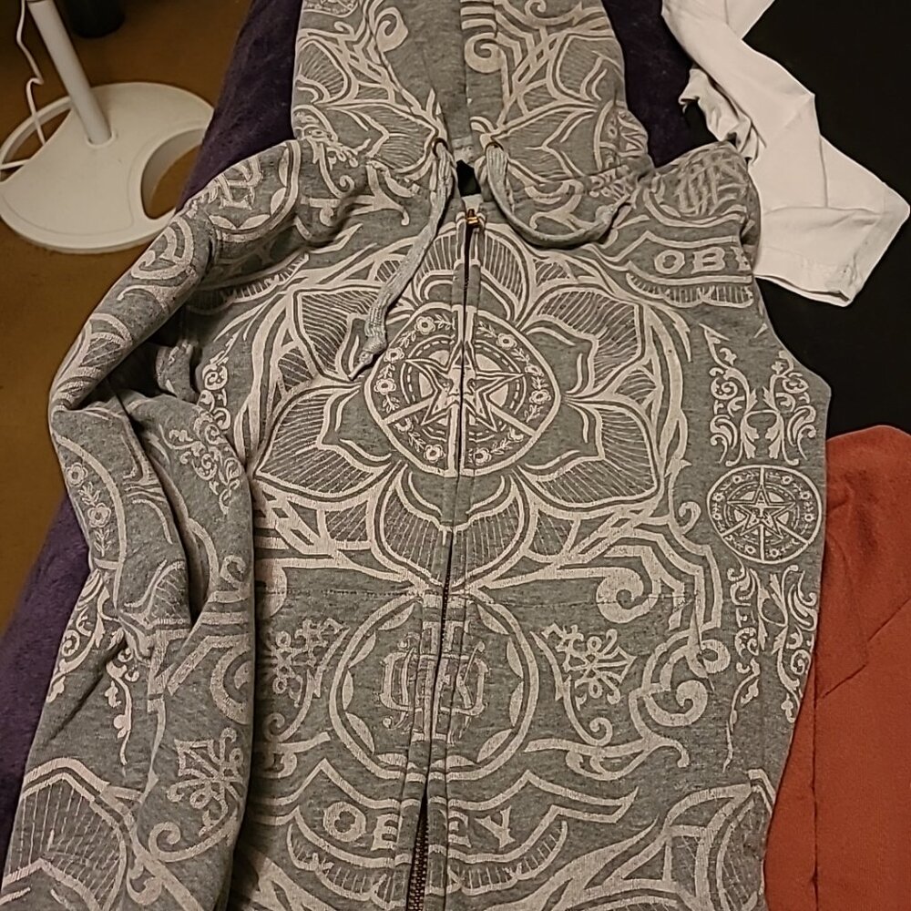 Obey hoodie with design